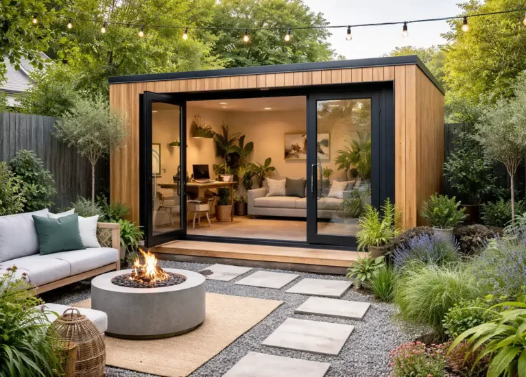 10 Modern Garden Room Ideas for Small Gardens
